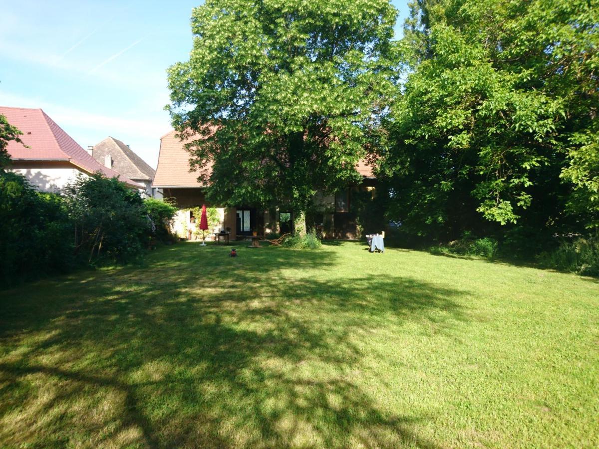 Grange Renovee Et Son Jardin Dans L'Avant Pays Savoyard Champagneux Bagian luar foto